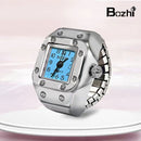 Bozhi™  Moodne roostevabast terasest sõrmus-kell