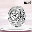 Bozhi™  Moodne roostevabast terasest sõrmus-kell