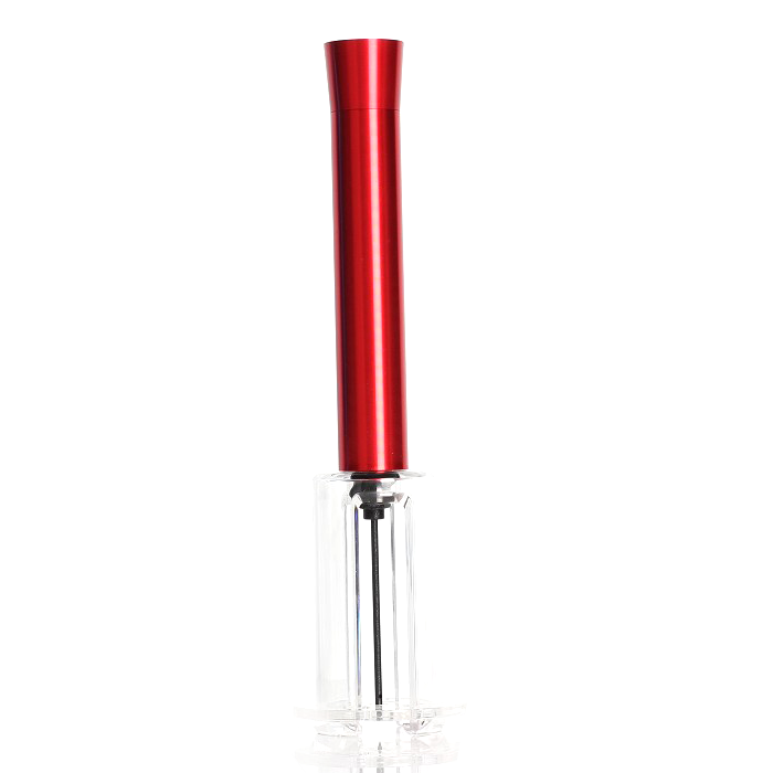 Wine opener with air pump