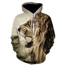 Trendy™ Väga lahedad 3D-lõvipiltidega pusad naistele ja meestele