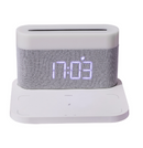 Digitaalne äratuskell LED-valguse ja Wireless laadijaga