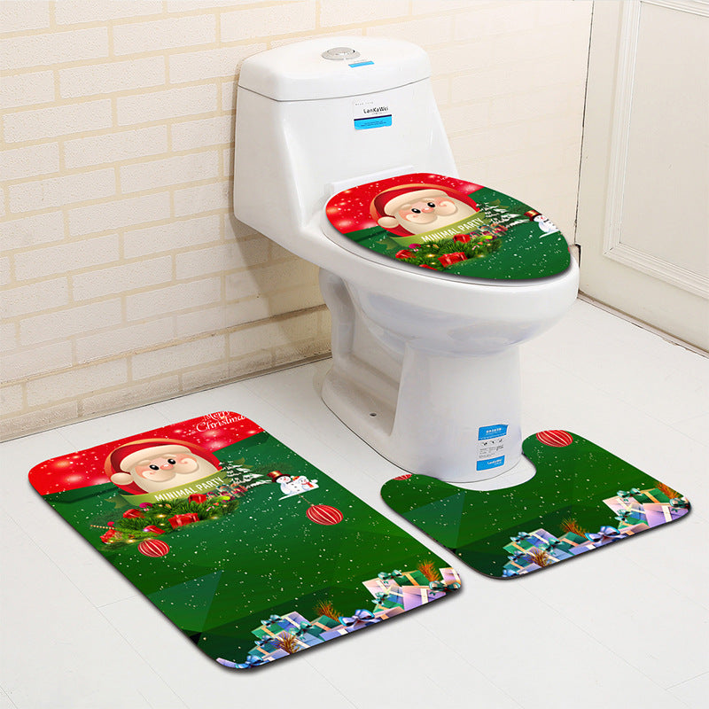 Jõuluteemaline komplekt vannituppa/wc-sse ChristmasHause™