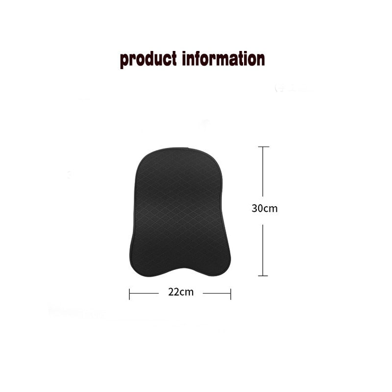 Car Seat Headrest Pad 3D Memory Foam Pillow Head Neck Pain Relief Travel Neck Support Breathable Mesh Fabric Memory Foam Cushion