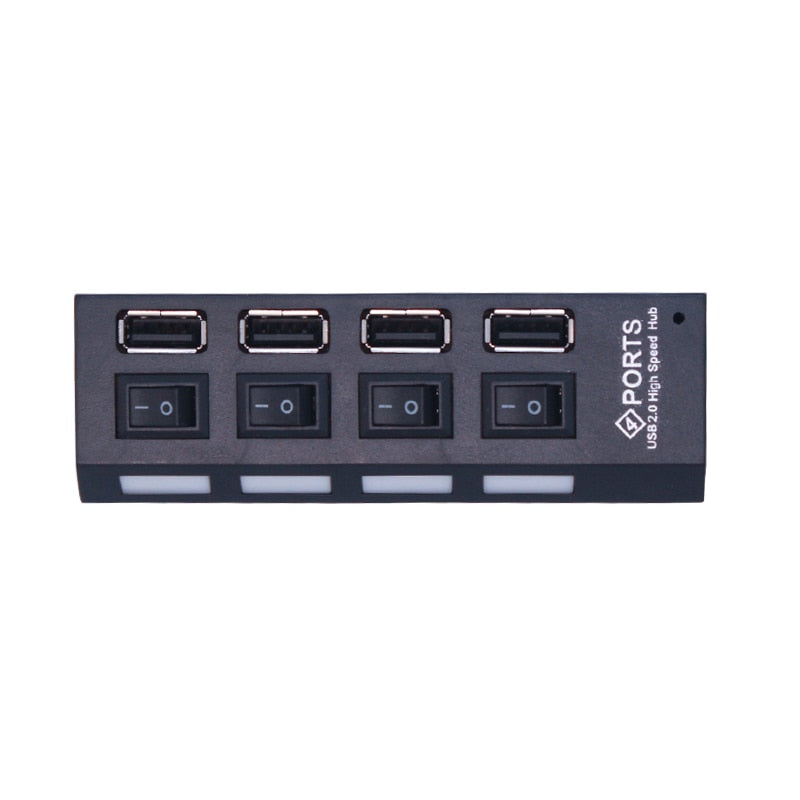 TechPRO™ USB-jagaja: 4 ja 7 pesaga