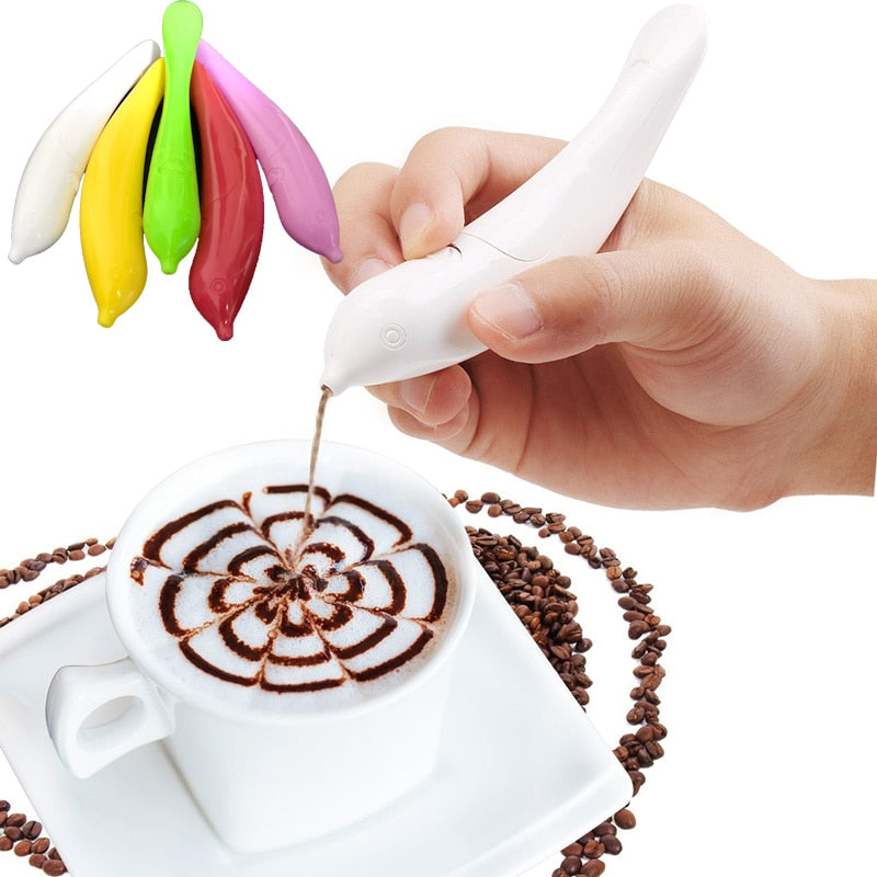EasyPen™ Elektriline dekoratiivipliiats kohvi kaunistamiseks