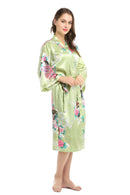 MyFitLingerie™ Satiinist hommikumantel S-4XL