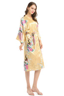 MyFitLingerie™ Satiinist hommikumantel S-4XL