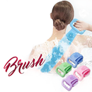 SuperLife™ Silikoonist pesemishari koos massažiharjastega