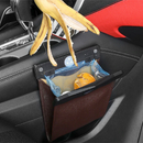 LED-valgustiga stiilne ja diskreetne suletav prügikast autosse